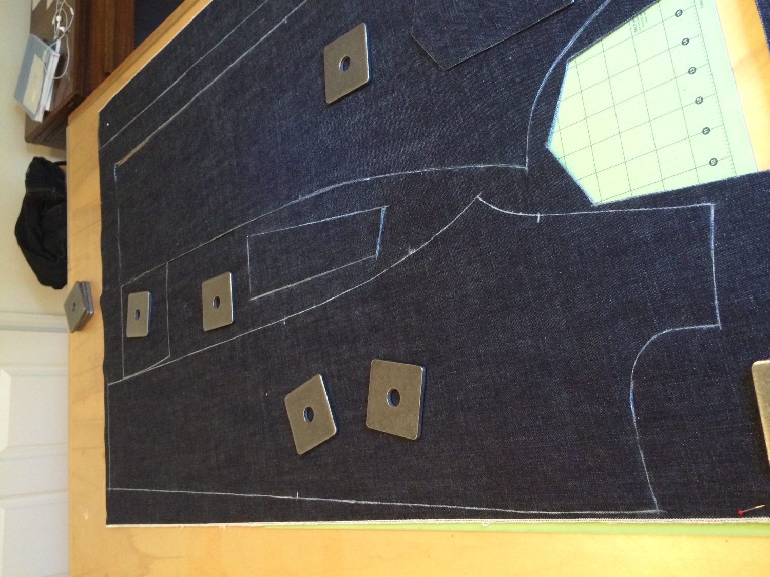 Fabric cutting