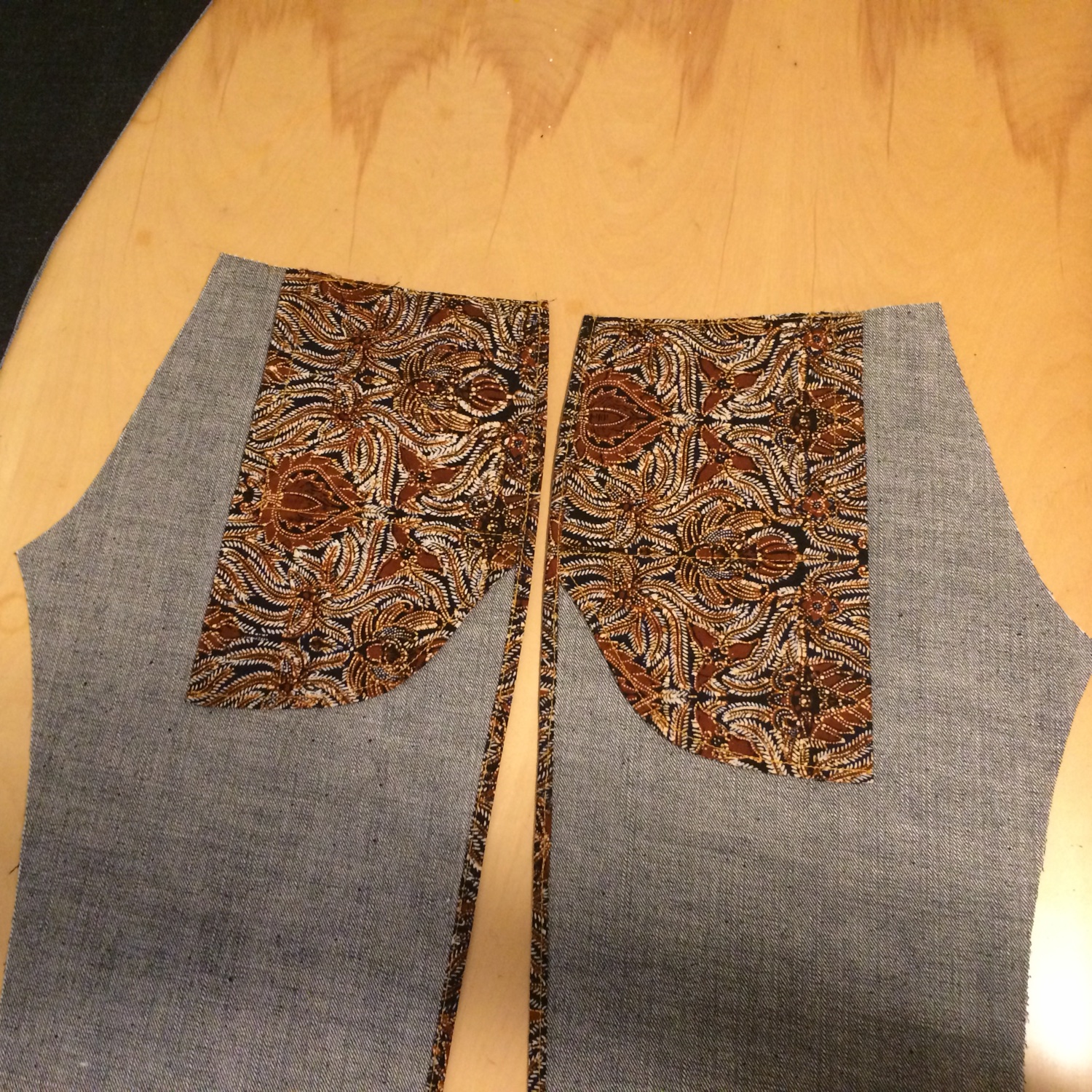 Front panel construction