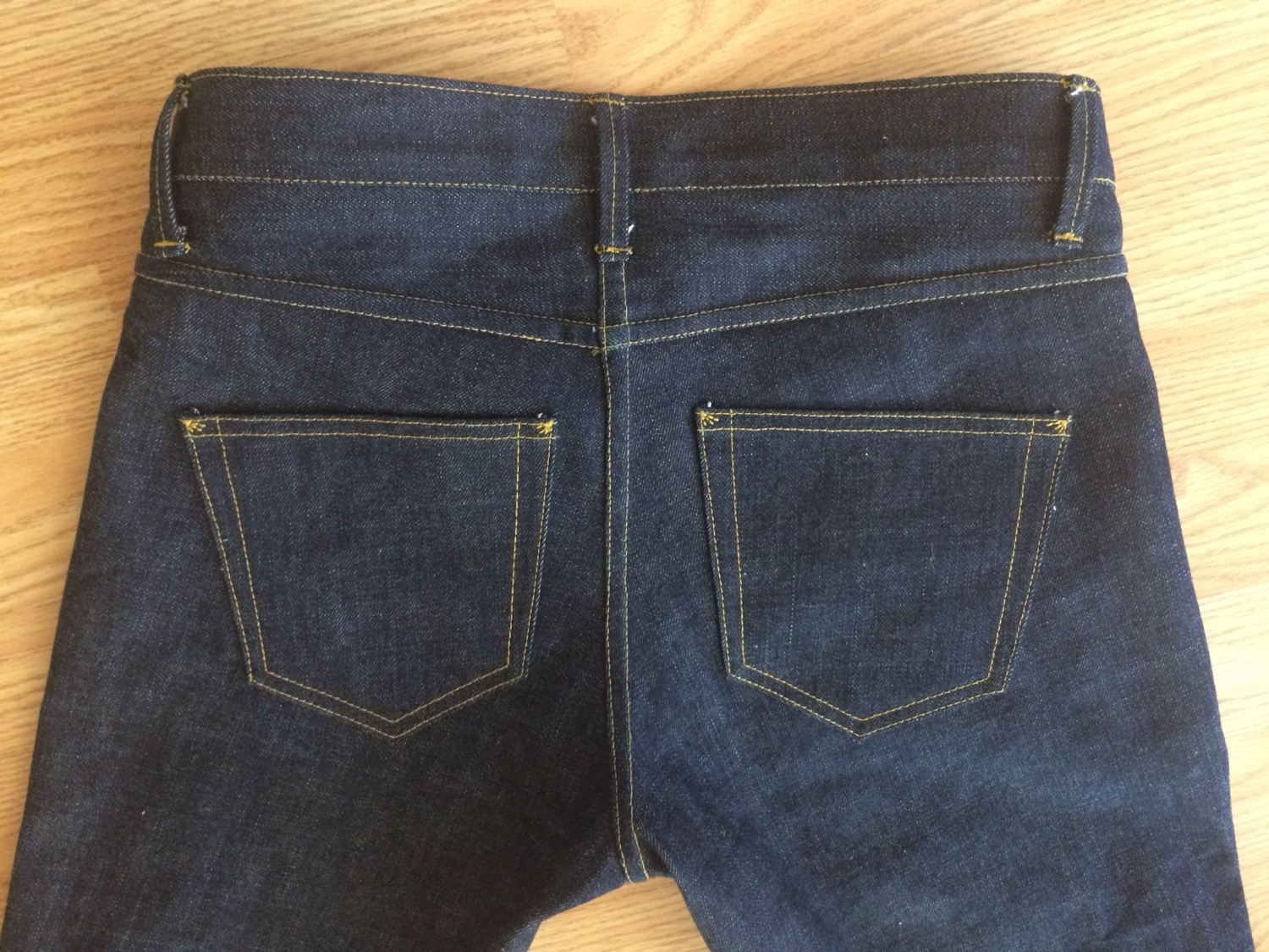 Finished back
